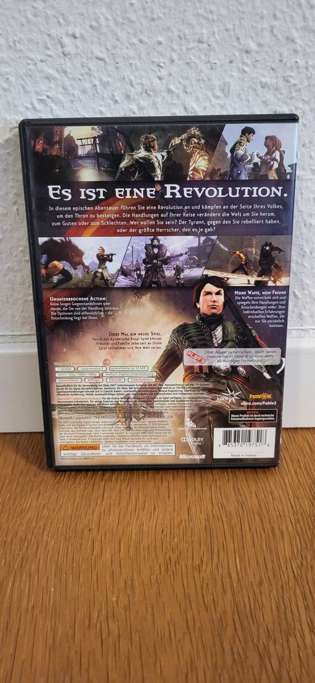 Microsoft Giochi: Xbox 360 - Fable 3 – Usato da Münsingen venduto da DigitaleSpielecke 1