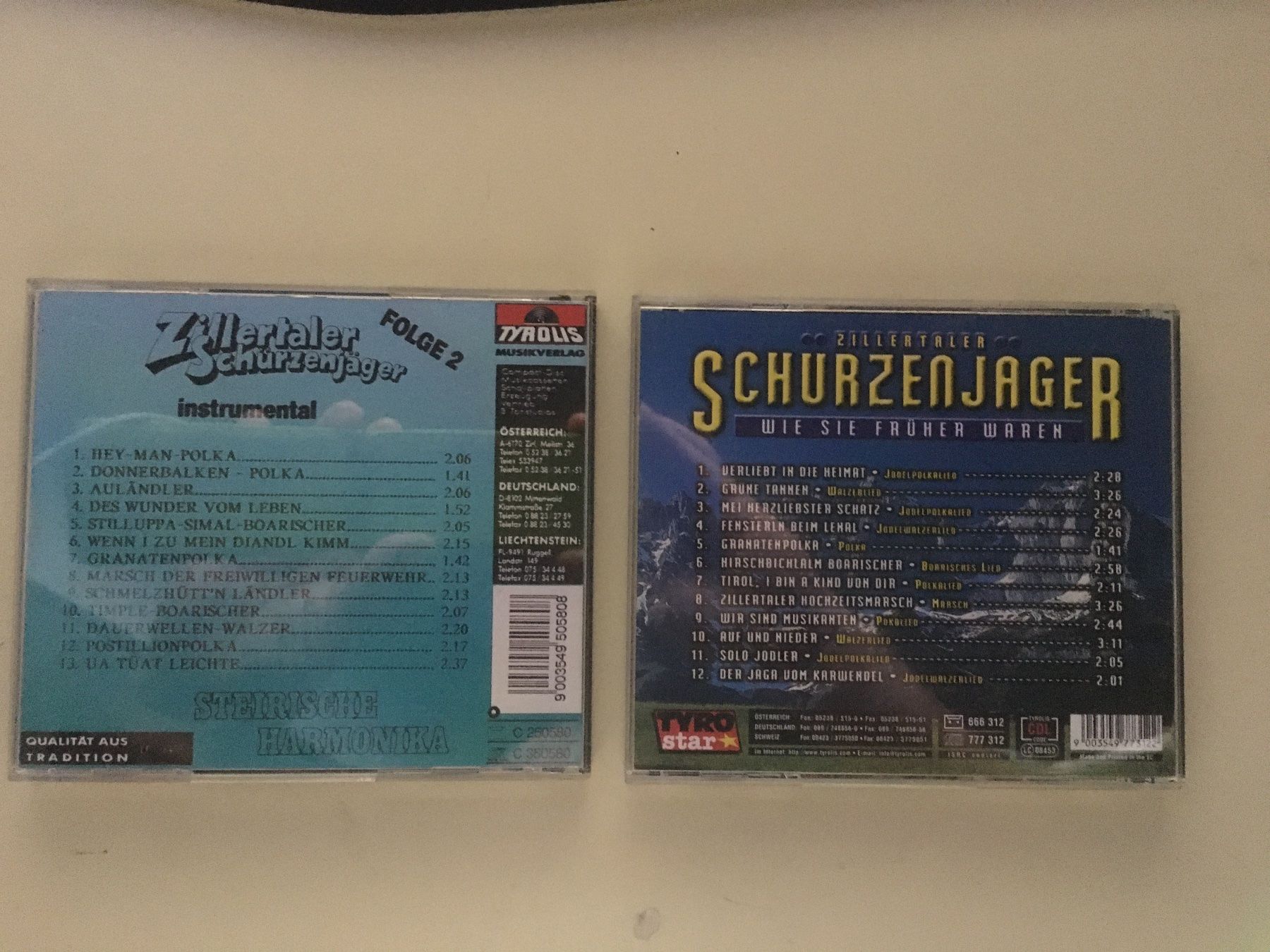 CDs: Zillertaler Schürzenjäger 2 CD-Sammlung – Gebraucht aus Rüti ZH von Ochello 1