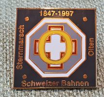 B060  Pin SBB Sternenmarsch Olten 1947 - 1997 Schweizer Bahn