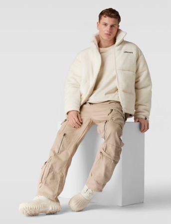 LOW LIGHTS STUDIOS® BIG POCKET UNISEX - Cargo Pants - Beige