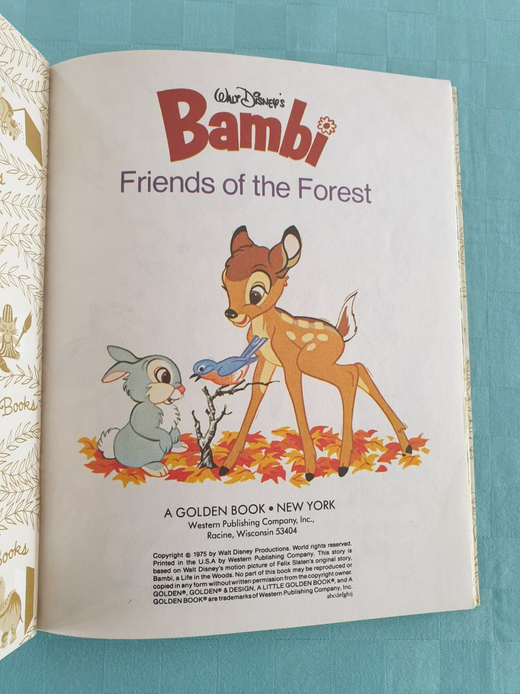Libri: Vintage Kinderbuch Bambi DiSNEY englisch – Usato da Mörschwil venduto da spirspi 2