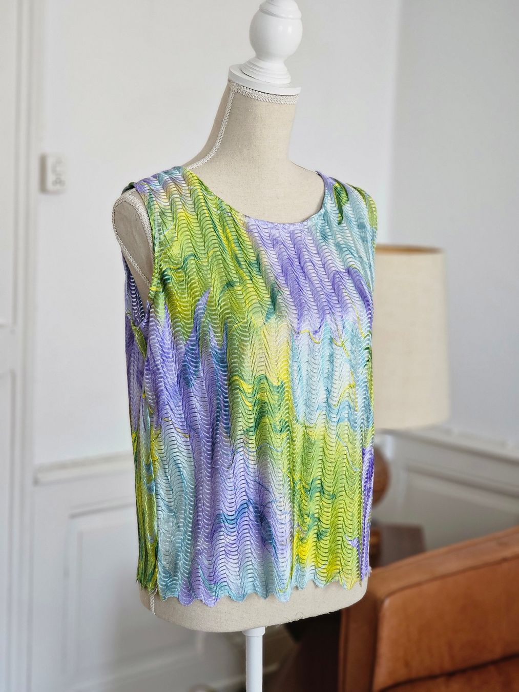 Top: Sommerliches Vintage Top Grösse M/L – Usato da Ried-Brig venduto da Zzyzx 2