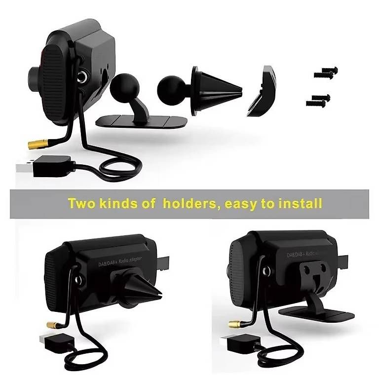 Adapter: Auto DAB Radio Empfänger Audio Adapter FM Sender – Neu und originalverpackt aus Malans GR von BUYBEST-Schweiz 2