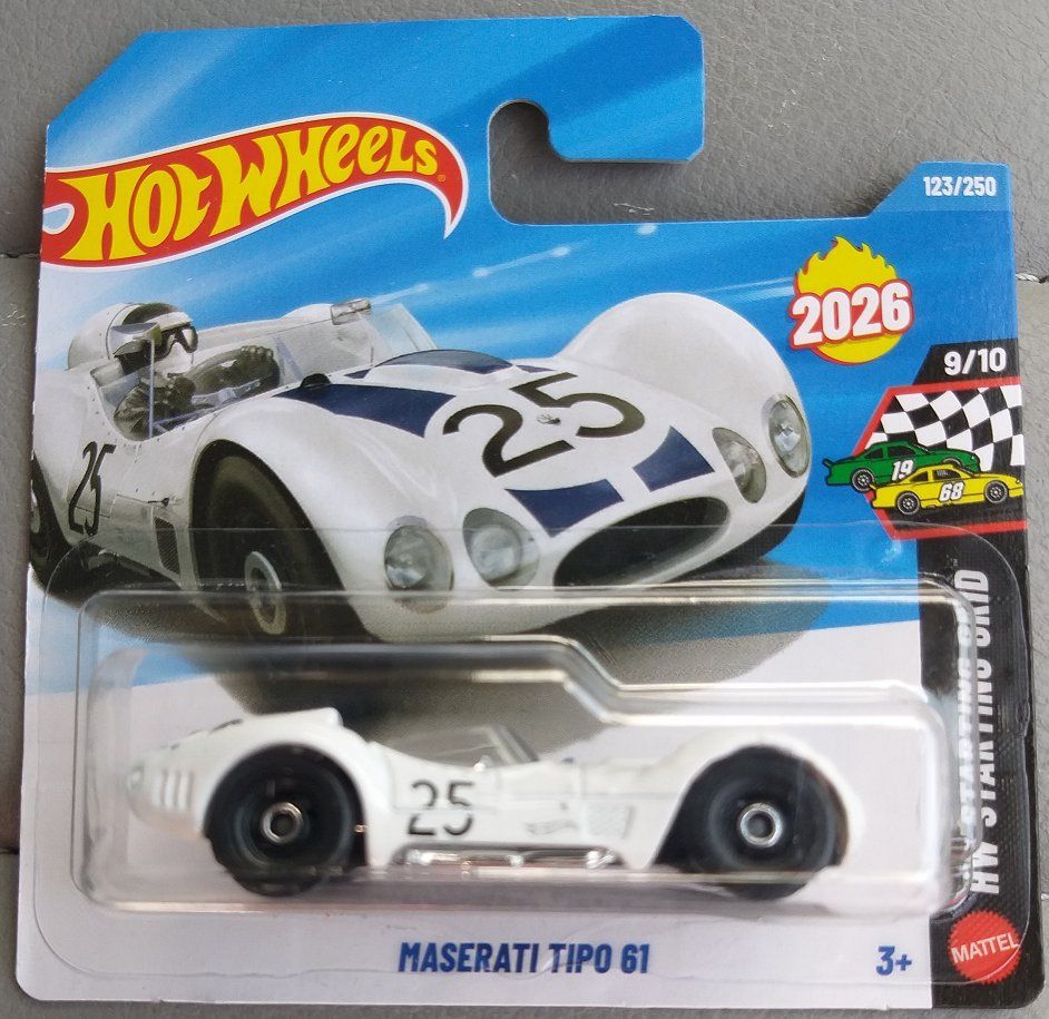 Maserati Modellini d'auto: Hot Wheels Maserati Tipo 61 – Nuovo e nell'imballaggio originale da Brugg AG venduto da Evilweevil