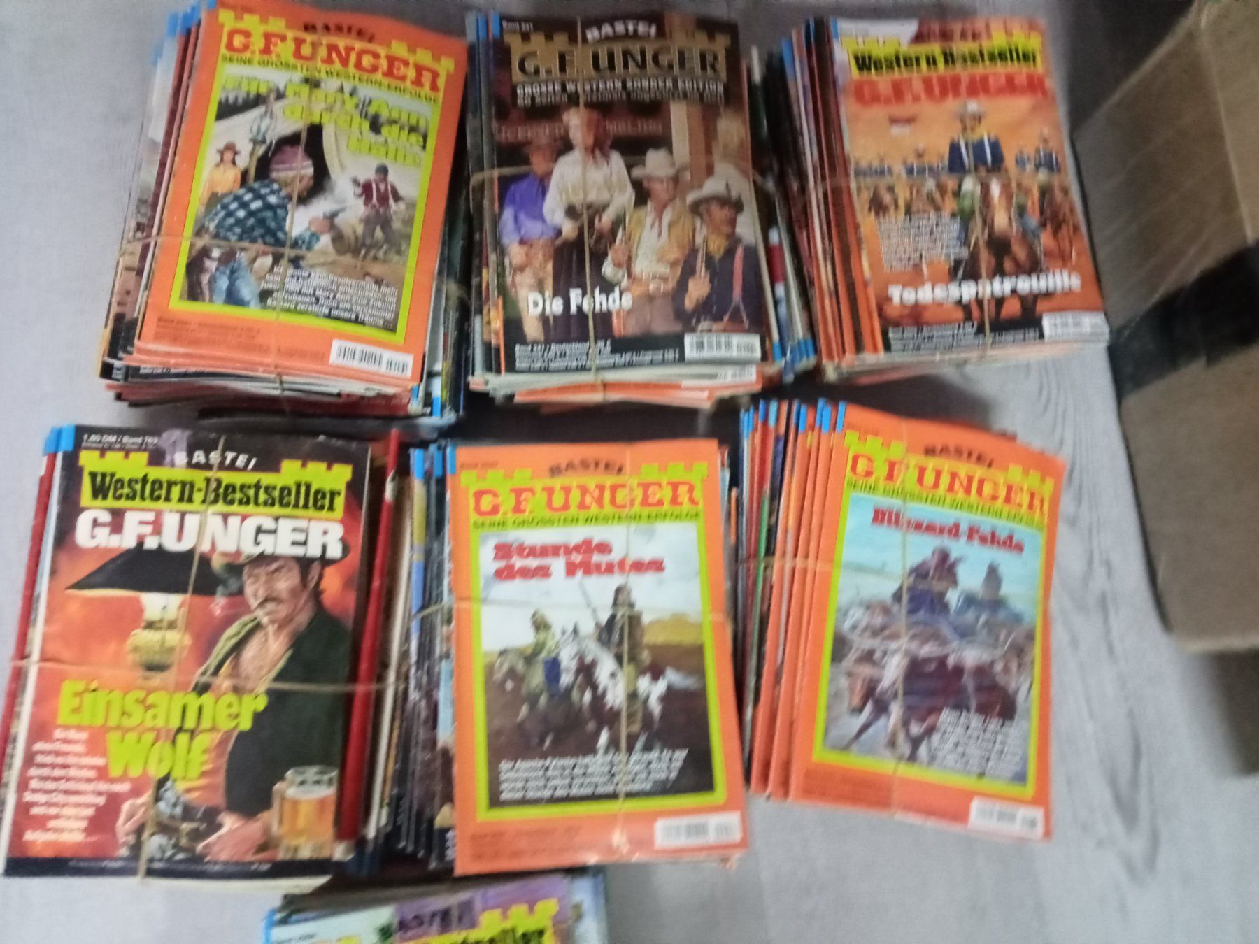 Libri: G.F.Unger  100 stück nur 60 fr plus  gratis vers – Usato da Riehen venduto da comic-huesli 1