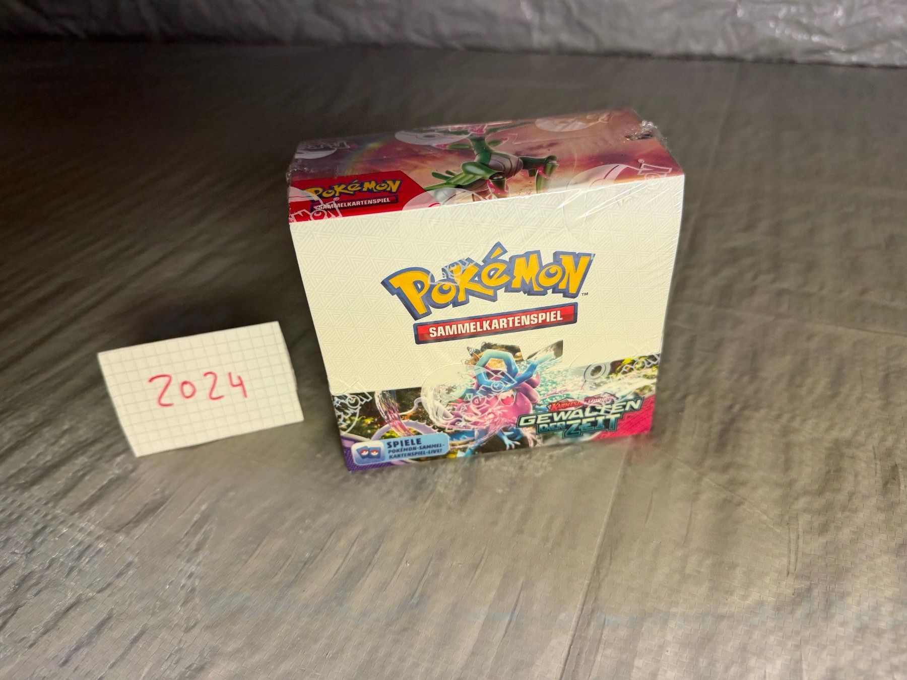 Sammelbilder & Trading cards: POKEMON-DISPLAY-GEWALTEN DER ZEIT-2024-DE – Neu und originalverpackt aus Frick von RC2367