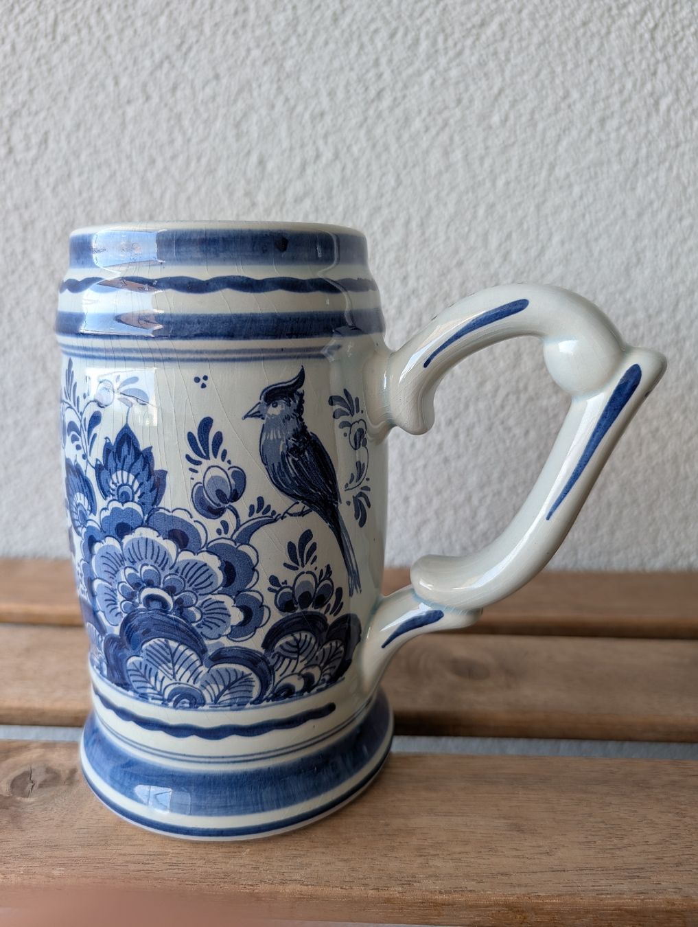 Bicchieri: Keramik Bierkrug – Handbemalt – Usato da Bern venduto da ari_66yc