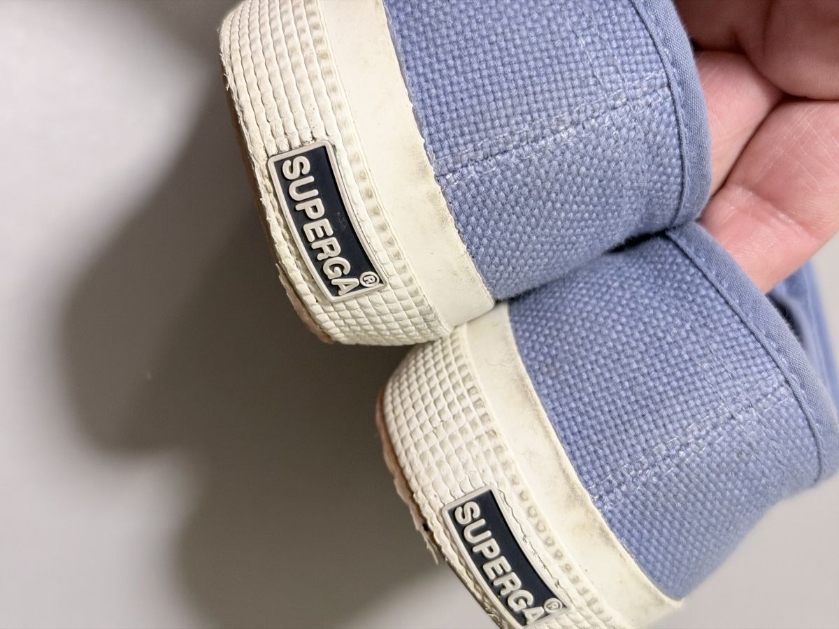 Superga Scarpe da uomo: Superga Schuhe 31 hellblau  – Usato da Schindellegi venduto da SeaAndAir 1