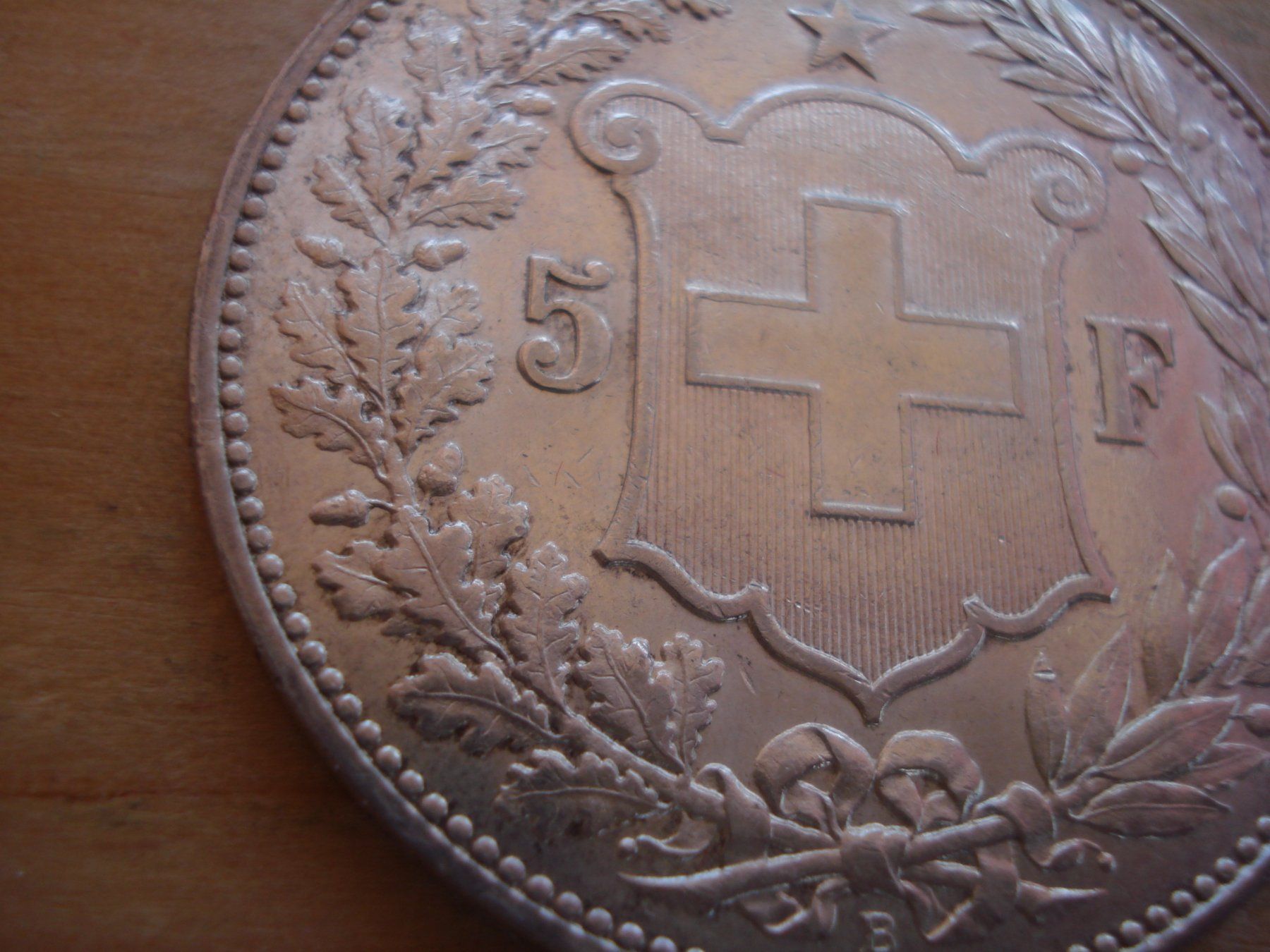 Alle Münzen: (C1) 5 Franken 1895 UNZ – Gebraucht aus Erlach von Net-Coins 3