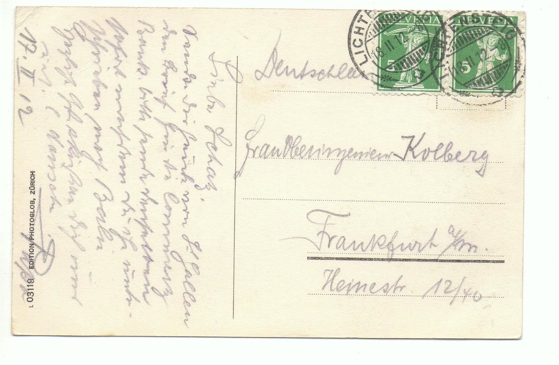 Cartes postales: LICHTENSTEIG – D'occasion à Jona par philajona 1