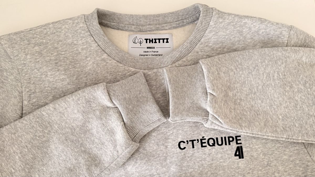 Maglioni & Felpe: THITTI Grey Sweatshirt, C't Équipe 4, Cully Jazz – Nuovo (secondo la descrizione) da Zollikerberg venduto da MK-13 2