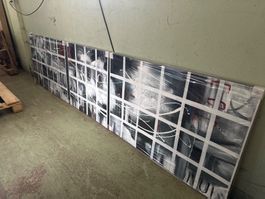Acrylgemälde 3 tlg. 3200 x 800 mm (125)