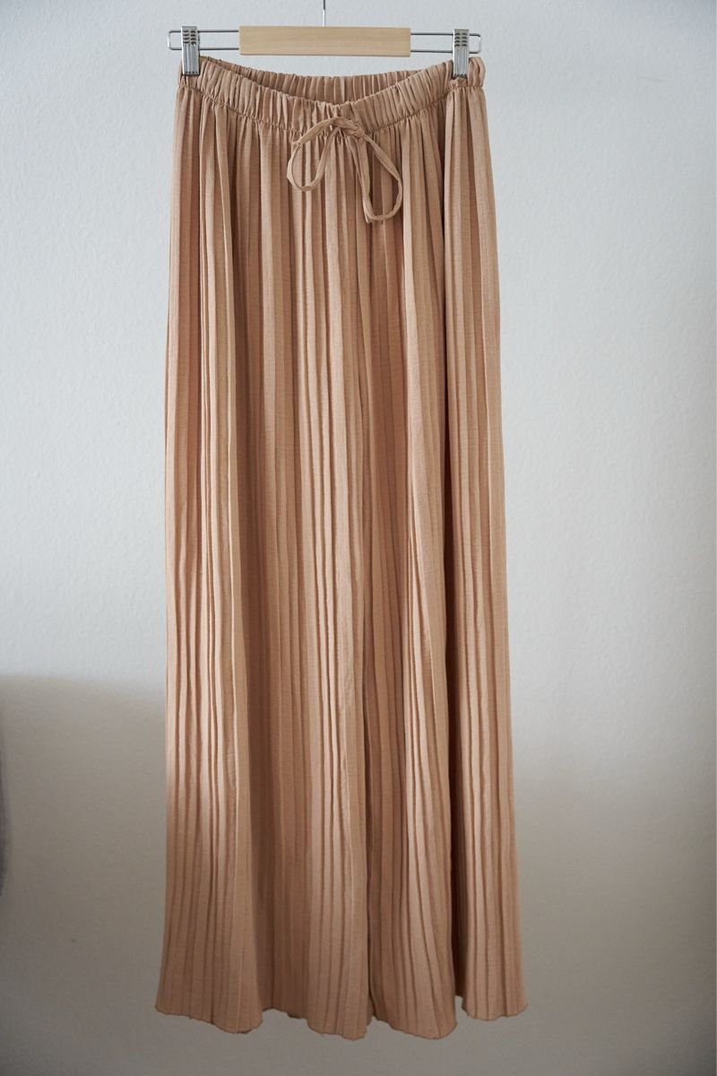 Hosen: Sommerhose hellbraun mit Gummizug & Bindeband Onesize – Neu (gemäss Beschreibung) aus Olten von Sebbwen