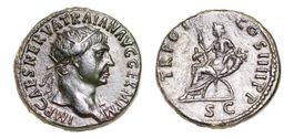 Dupondius Trajan 98-117 Römisches Reich