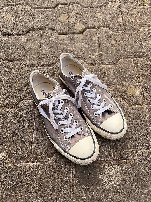 Scarpe da uomo: Converse Chuck Taylor All Star Classic grau Gr. 38 – Usato da Zürich venduto da shaymay 2