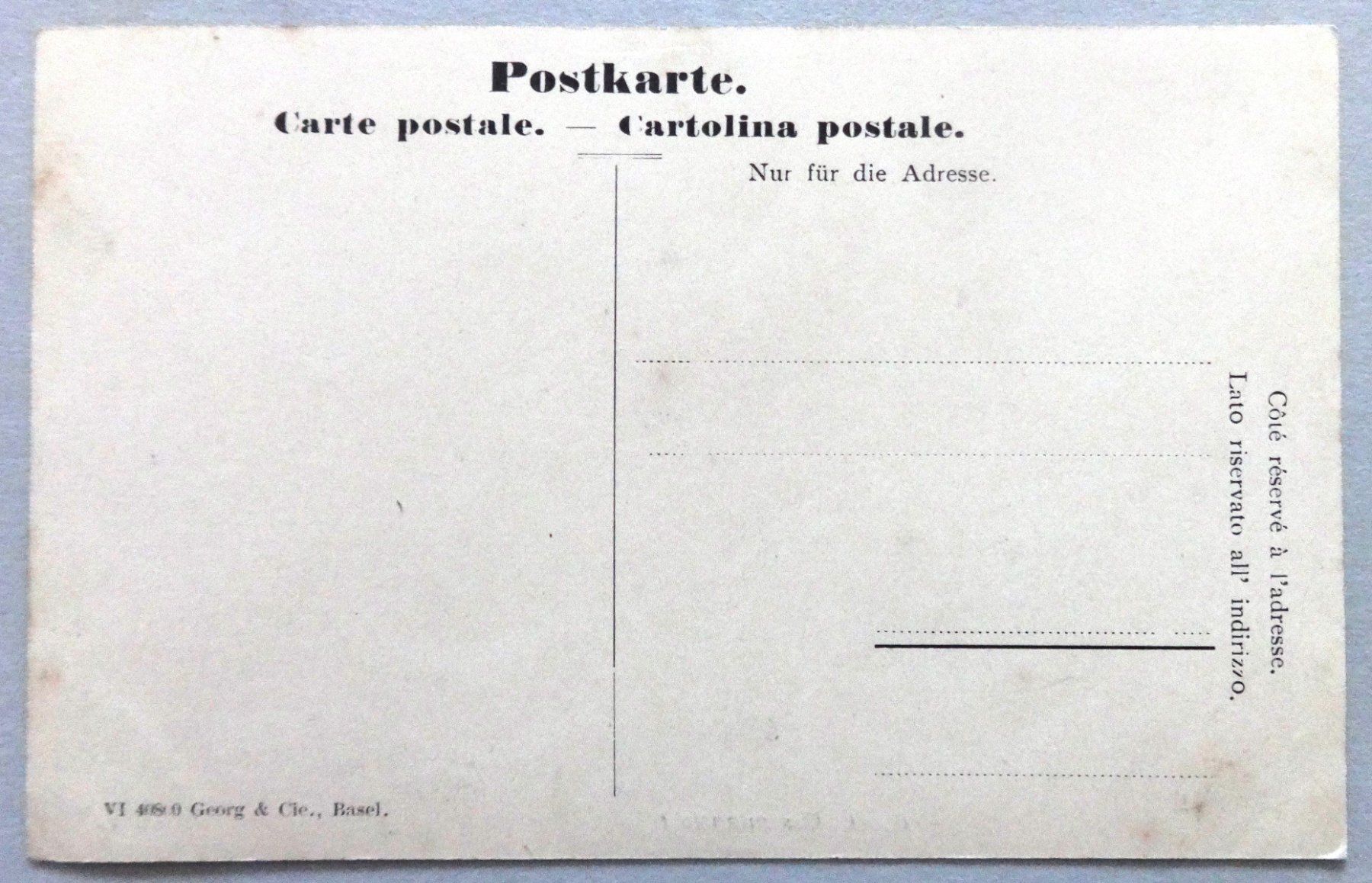 Cartoline postali: Basel – Usato da Fétigny venduto da Billy2miny 1