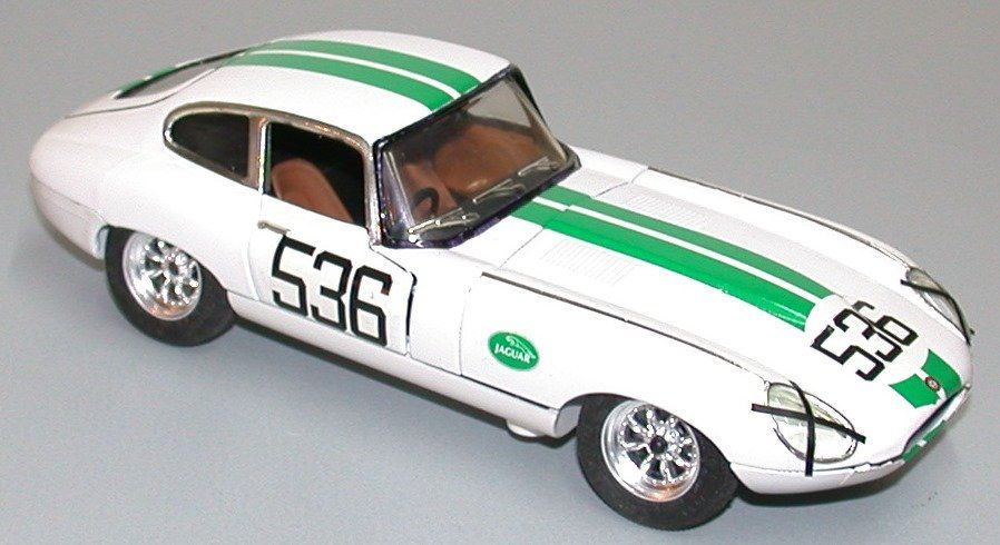 Jaguar Modellini d'auto: Jaguar E-Type (XK-E) Competition Coupé, UNIKAT 1:24 – Nuovo (secondo la descrizione) da Ortschwaben venduto da usmodels 1