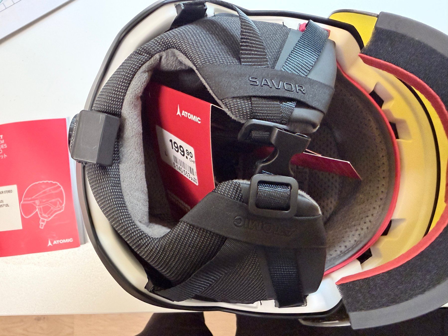 Atomic Caschi: Atomic Visor Skihelm, Sphere, Schwarz, Neu, Gr. L – Nuovo (secondo la descrizione) da Unterengstringen venduto da hausraus 3