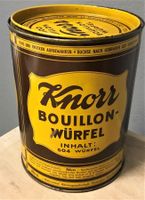 Alte Blechdose KNORR Bouillon-Würfel