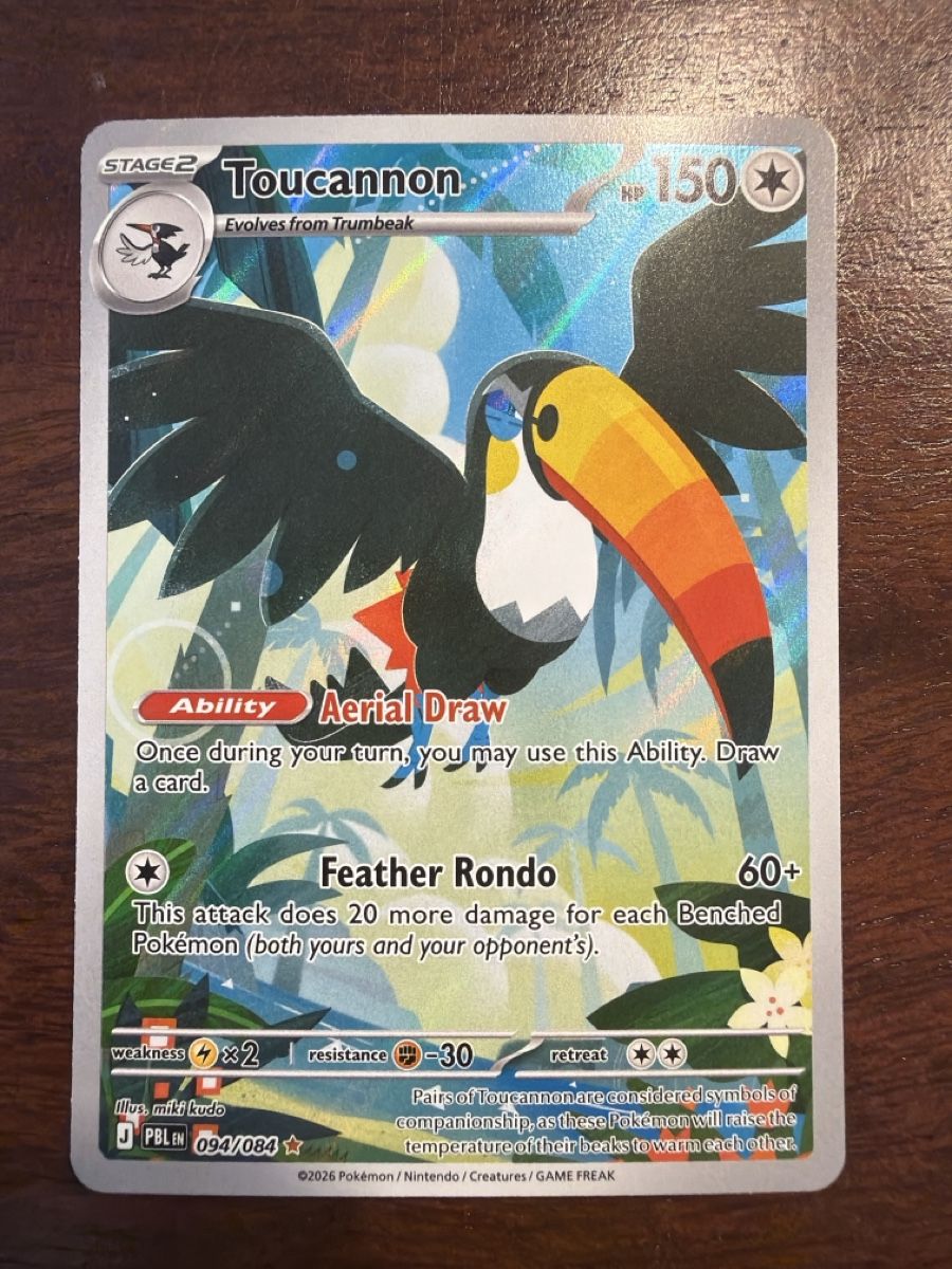 Pokémon Carte collezionabili: Toucannon (PBL 094) – Nuovo (secondo la descrizione) da Emmenbrücke venduto da Pack_Ripper