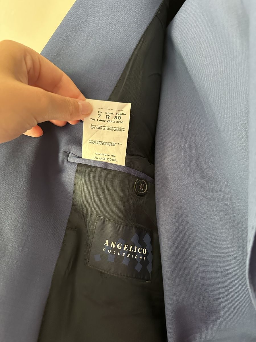 Anzüge: Angelico wool suit blue color – Gebraucht aus Luins von vvs_7kqr 2