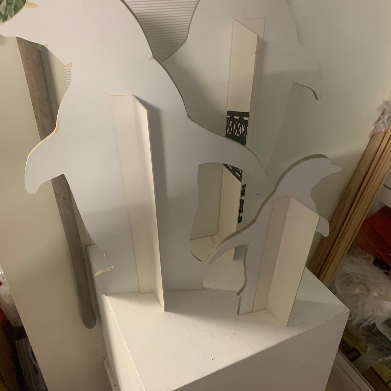 Tutte le decorazioni: f. Kindergarten oder Schaufenster: 3 Pinguine zum stellen – Usato da St. Gallen venduto da Miousch 6