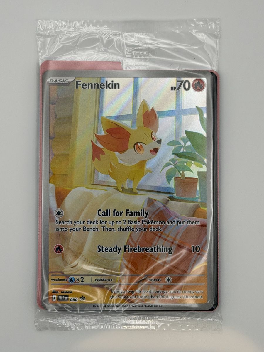 Pokémon Carte collezionabili: Pokémon Fennekin 080 Promo – Nuovo e nell'imballaggio originale da Uster venduto da EDM1903