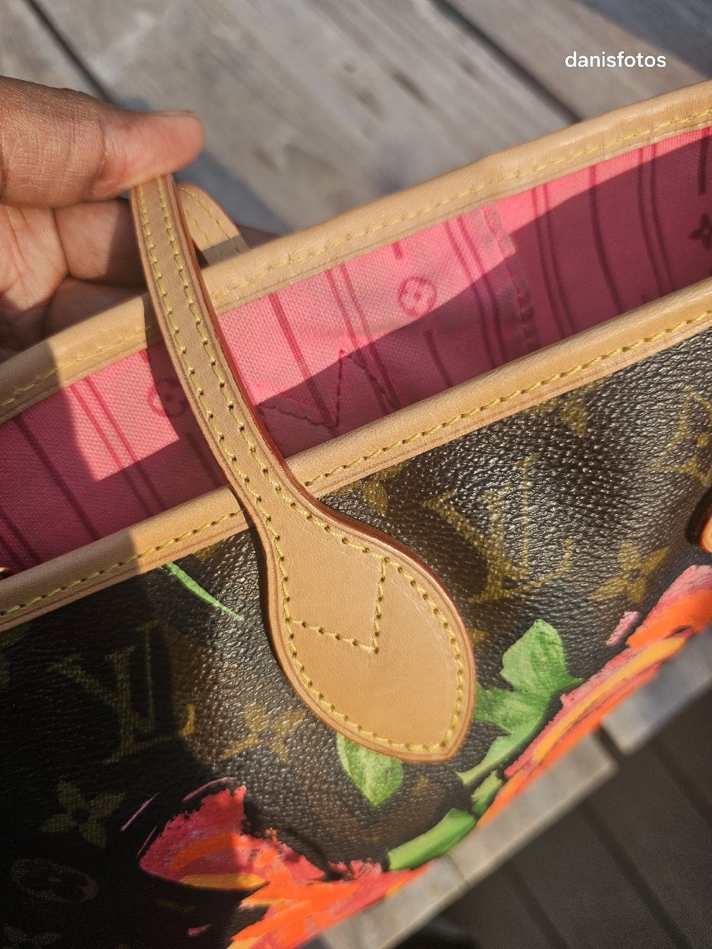 Louis Vuitton Borse da donna: Louis Vuitton Neverfull Monogram Rose sprouse – Usato da Oberwil BL venduto da daniellea_k 6