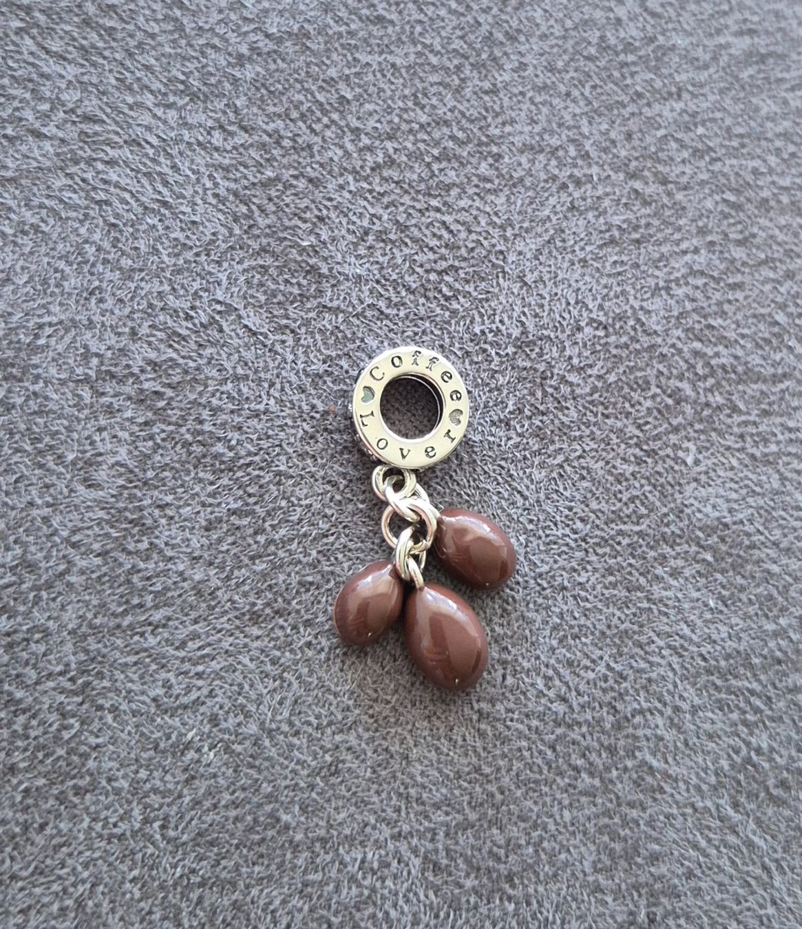 Ciondoli: Silber Charm Kaffeebohnen +Garantie – Nuovo (secondo la descrizione) da Rotkreuz venduto da Carbone_Bijou-Shop 1