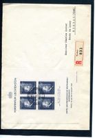 FL 1938 Block Nr. 141 auf Brief mit S-O