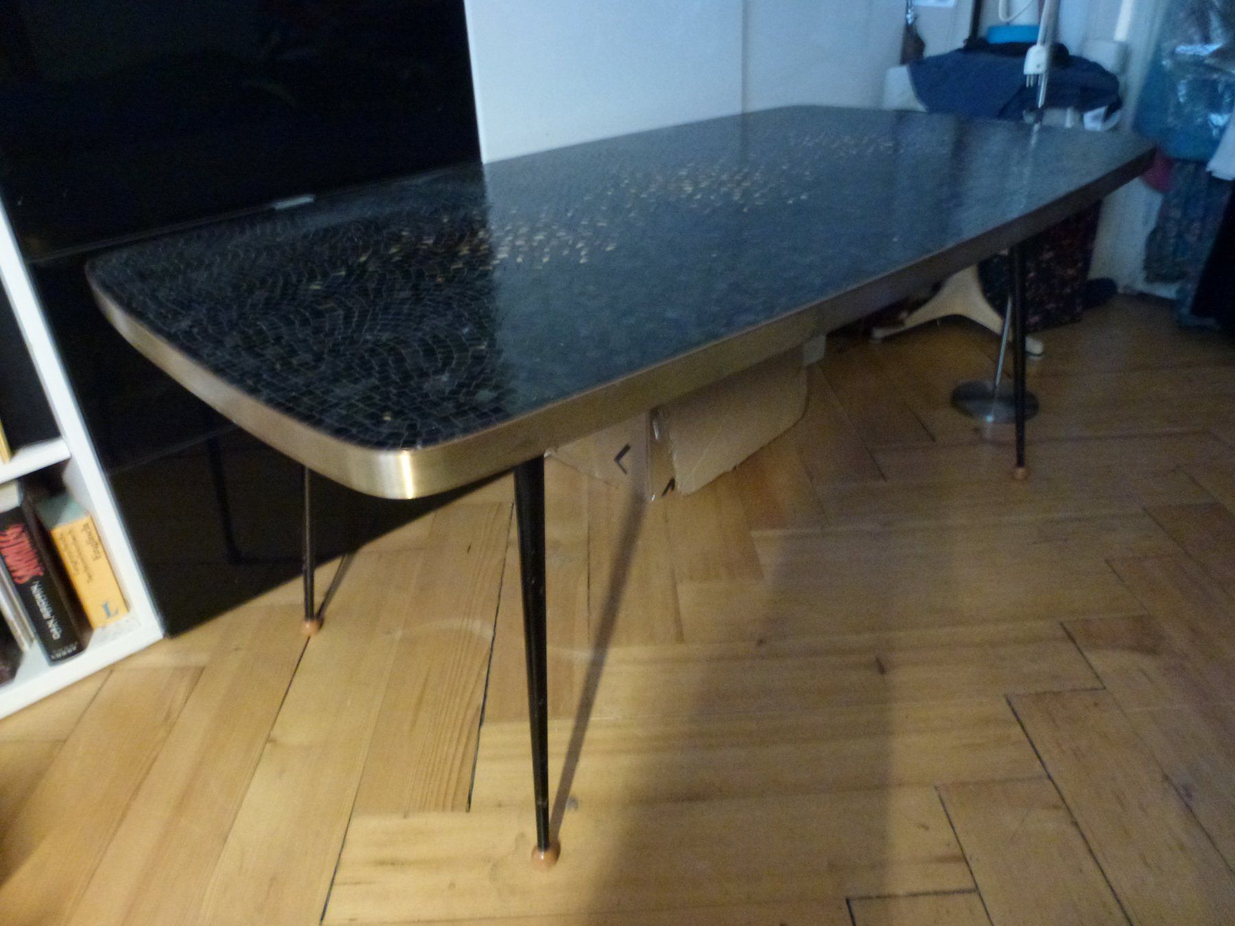 Tavoli: Vintage Mosaik Salontisch – Usato da Zürich venduto da Luftibus01 2