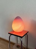 Murano swirl Ei-Lampe