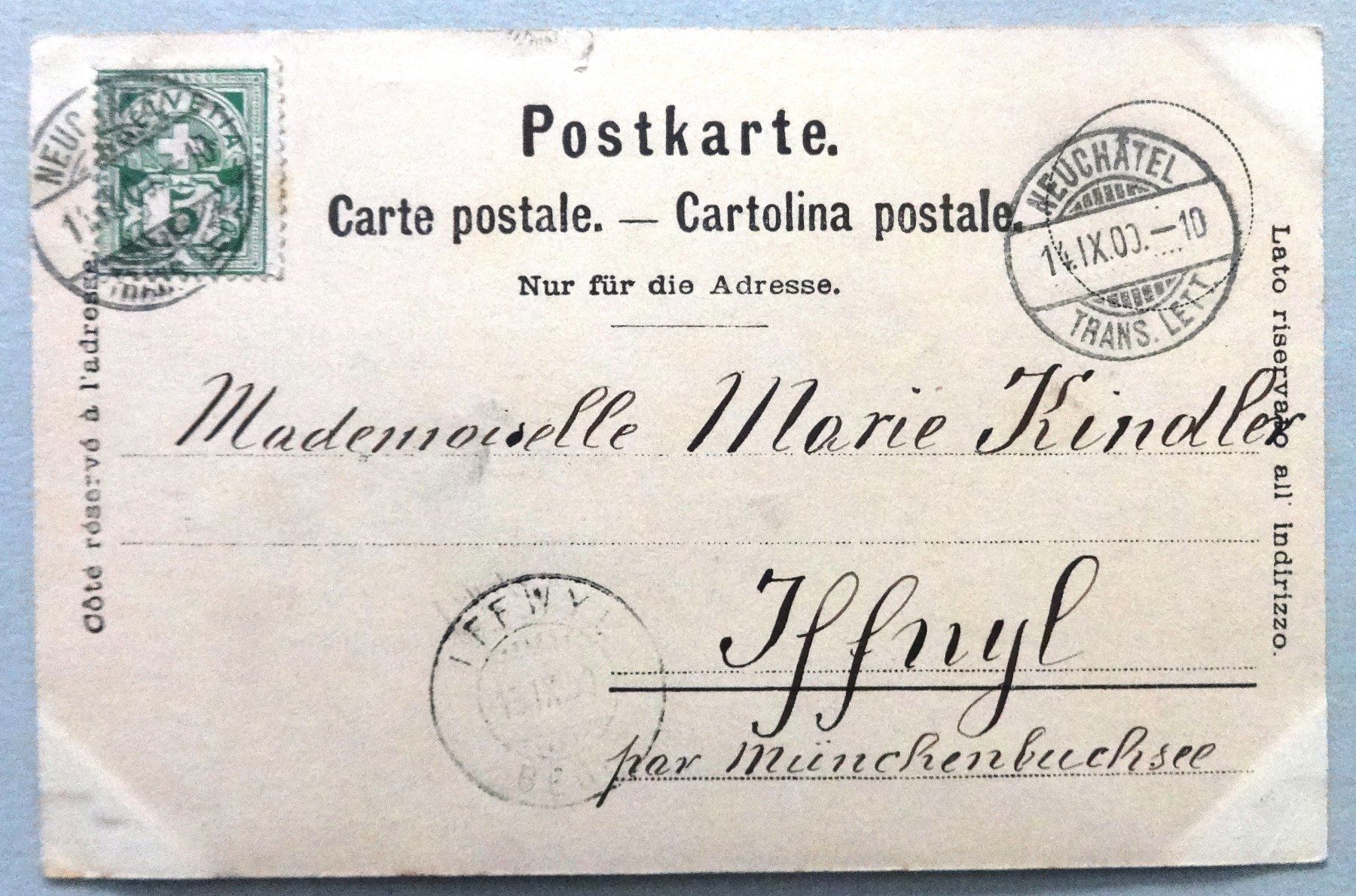 Cartoline postali: Retour des champs – Usato da Fétigny venduto da Billy2miny 1