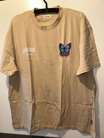 T-Shirt BUTTERFLY beige