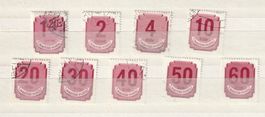 Hongrie (Magyar Posta) - Lot de 9 Timbres Ø