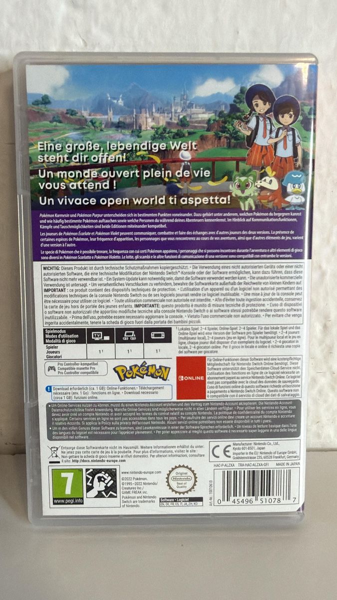Pokémon Giochi: Nintendo Switch Game - Pokemon Karmesin – Usato da Ehrendingen venduto da bubulence 1