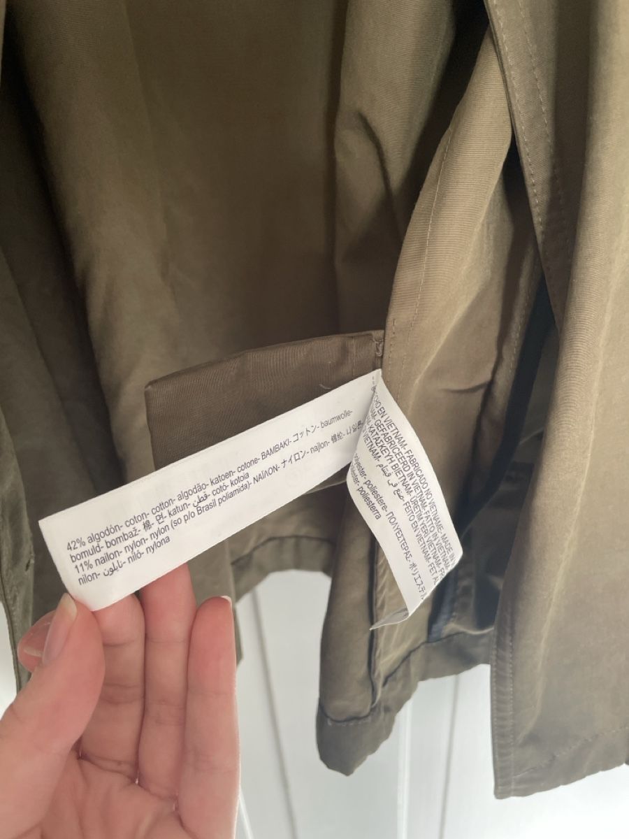 Massimo Dutti Giacche: Massimo Dutti Trench Coat olive – Nuovo (secondo la descrizione) da Zürich venduto da M500ZH 3