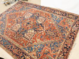 Heritz-Teppich - 211x292 cm, antik - Ref. 06/34