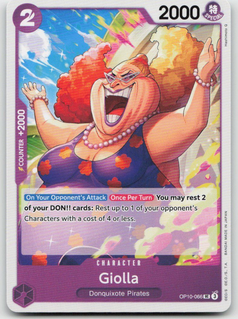 Bandai Carte collezionabili: One Piece Giolla OP10-066 UC – Usato da Lugano venduto da VlaseCard