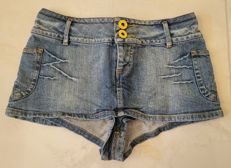 Jeansshorts Damen blau, 40, L
