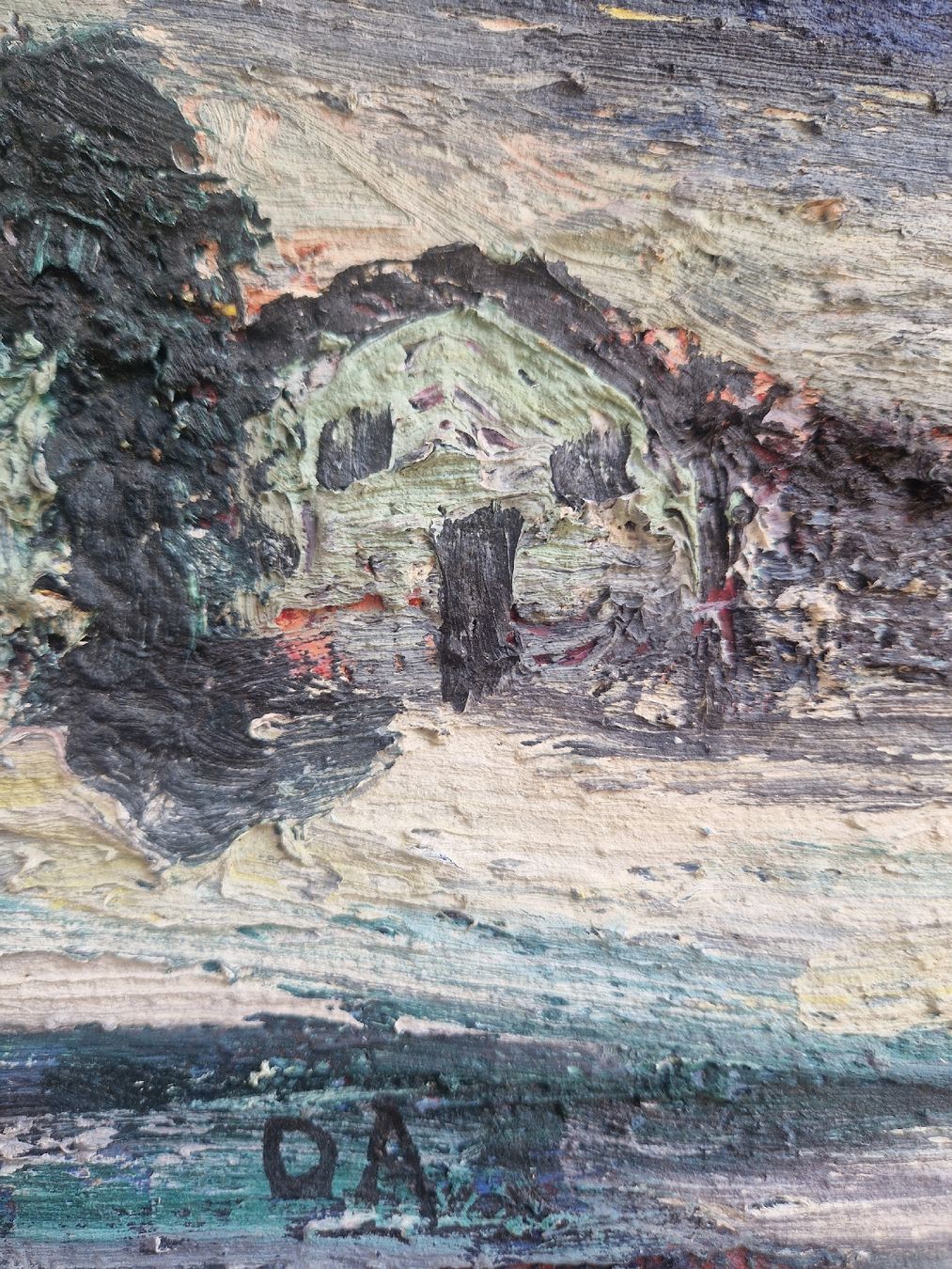 Gemälde: huile sur toile de Oskar Althaus – Gebraucht aus Renens VD von vintage72 1