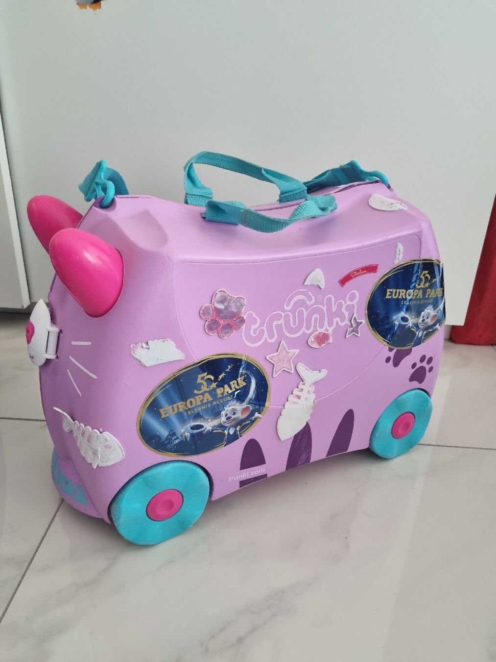 Trunki Reisekoffer: Valise Trunki chat – Gebraucht aus Courrendlin von Audechetnuss 1