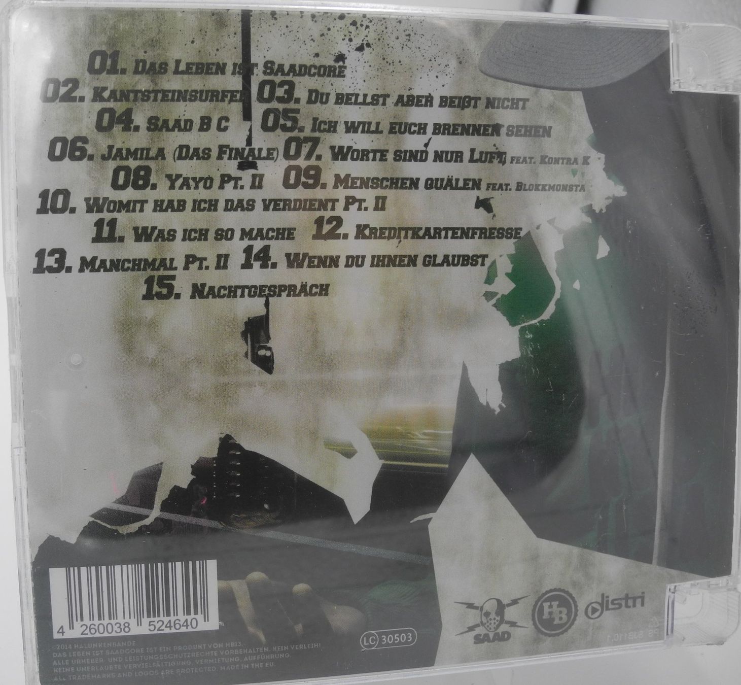 CD: CD Baba Saad " Das Leben ist Saadcore, Nr. 872 – Nuovo e nell'imballaggio originale da Kottwil venduto da Crazyrolf 1