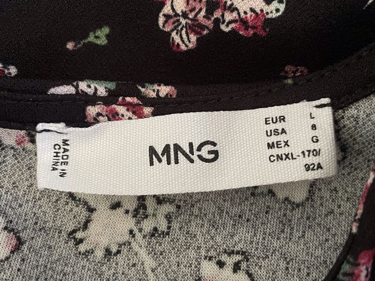 Mango Vestiti: Robe Mango à fleurs 🌺 - Taille L - Neuve – Nuovo e nell'imballaggio originale da Vuadens venduto da Nina11 6