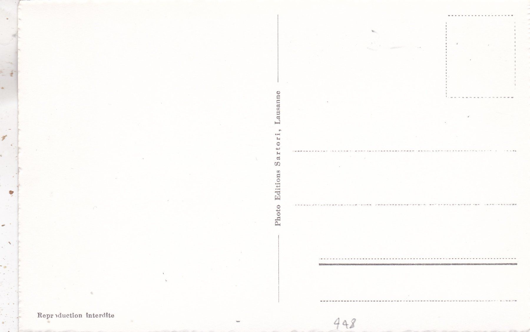 Ansichtskarten: La Chaux-de-Fonds – Gebraucht aus Herisau von Lisegrat2008 1