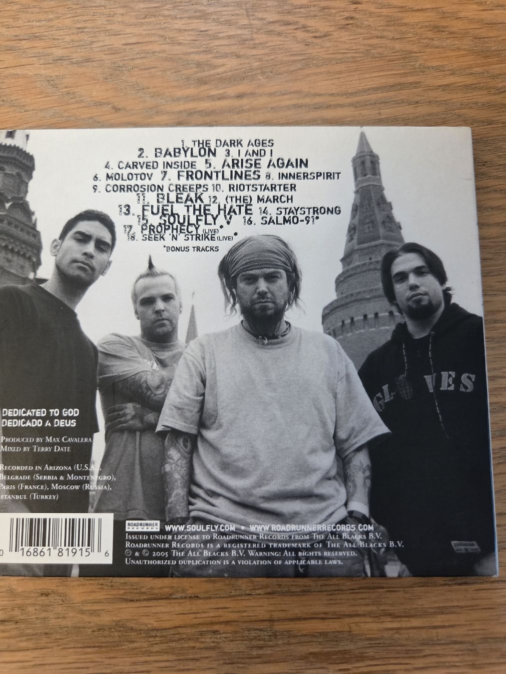 CDs: Soulfly -Dark ages – Neu (gemäss Beschreibung) aus Engelberg von ursdemar89 1