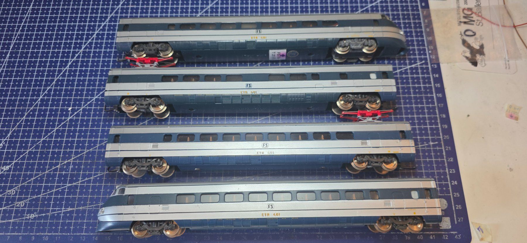 Lima Modellini di ferrovie: Lima FS ETR 401 HO/DC Digital – Usato da Hochfelden venduto da Danizh0 1