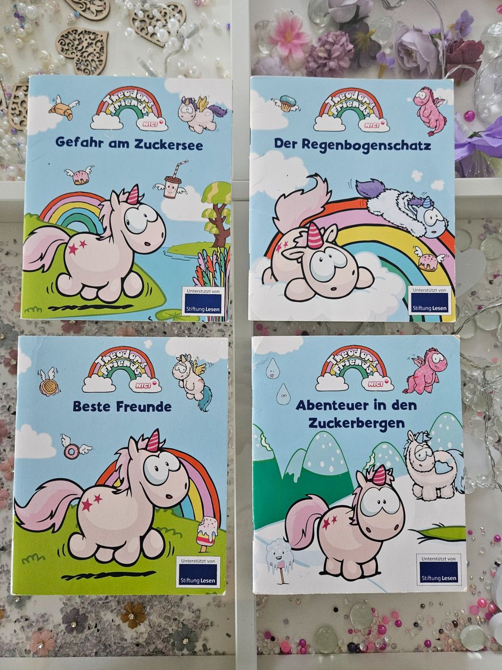 Libri: NICI Einhorn Bucher - 4 Stück – Usato da Unterägeri venduto da Sleepbear