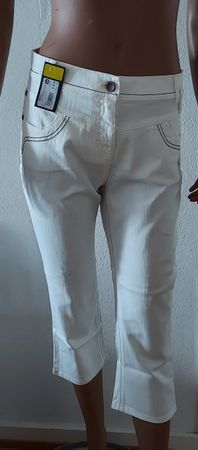 Neue weisse Sommerhose, Gr. 36 von Biba