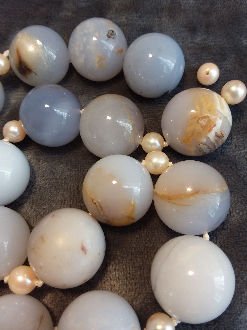Catenine: Top Achat Halskette/Collier mit echten Perlen – Usato da Zürich venduto da sanwit 6
